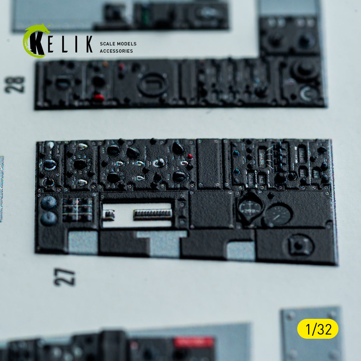 KELIK K32049 F-4D - interior 3D decals for Tamiya kit 1/32 – image 7