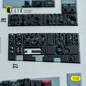 KELIK K32049 F-4D - interior 3D decals for Tamiya kit 1/32 – image 7