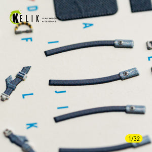 KELIK K32054 0V-10A/C Bronco - interior 3D decals for Kitty Hawk/Zimi models kit 1/32 – obrázek 10