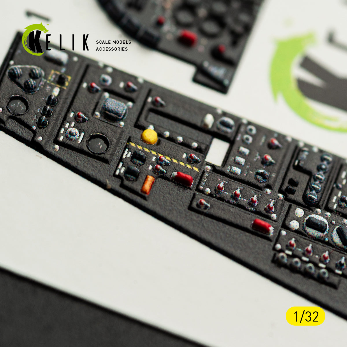 KELIK K32063 A-7E CORSAIR II - interior 3D decals for Trumpeter kit 1/32 – obrázek 13