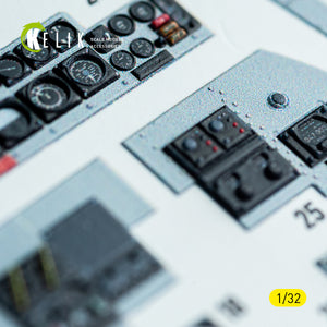 KELIK K32048 F-4C - interior 3D decals for Tamiya kit 1/32 – immagine 15
