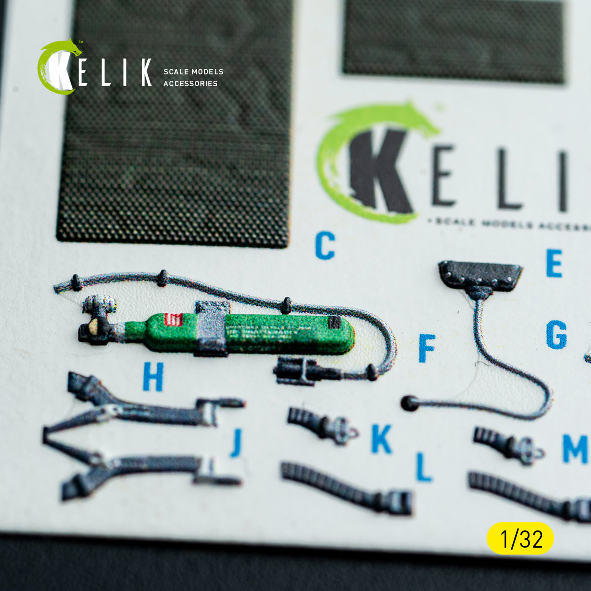 KELIK K32052 F-15C MSIP II - interior 3D decals for Tamiya kit 1/32 – zdjęcie 17