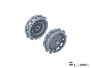 ET Model P35-066 WWII German Sd.kfz.250/Sd.kfz.10 Sprockets &amp;amp; Track links ( 3D Printed ) 1/35 – image 2