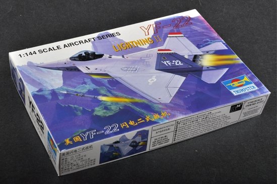 Trumpeter 01331 Lockheed YF-22 II Lightning 1/144 – zdjęcie 2