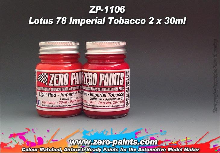 Zero Paints ZP-1106 Lotus 78 Imperial Tobacco Paint Set 2x30ml – zdjęcie 2