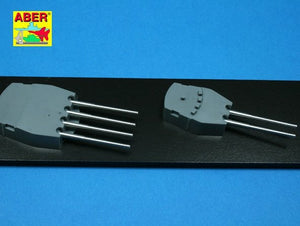 Aber 350L-48 Set of barrels 356mm x 10; 133mm x 16 for King George V, Prince of Wales 1/350 – zdjęcie 3