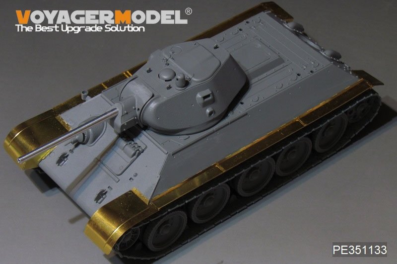 Voyager Model PE351133 WWII Russian T-34/76 No.112 Factory Production Fenders（For Border BT-009）1/35 – zdjęcie 2