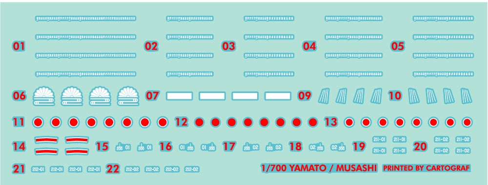 Pontos 70003R1 IJN Battleship Yamato 1941 1/700 – image 2