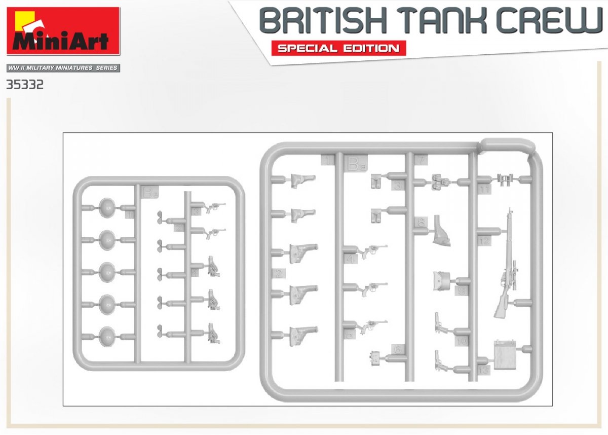Miniart 35332 BRITISH TANK CREW. SPECIAL EDITION 1/35 – zdjęcie 3