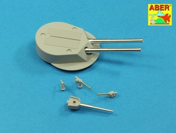 Aber 200L-07 Armament for japaneese pre-dreadnought Mikasa 305mm x 4, 152mm x 14, 76mm x 20, 37mm x 12 1/200 – zdjęcie 4