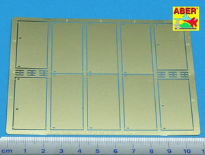 Aber 35A028 Osłony boczne do Panther Ausf.G i Jagdpanther – zdjęcie 2