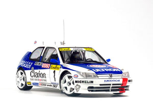 NuNu PN24009 Peugeot 306 MAXi ’96 MONTE CARLO RALLY 1/24 – zdjęcie 11