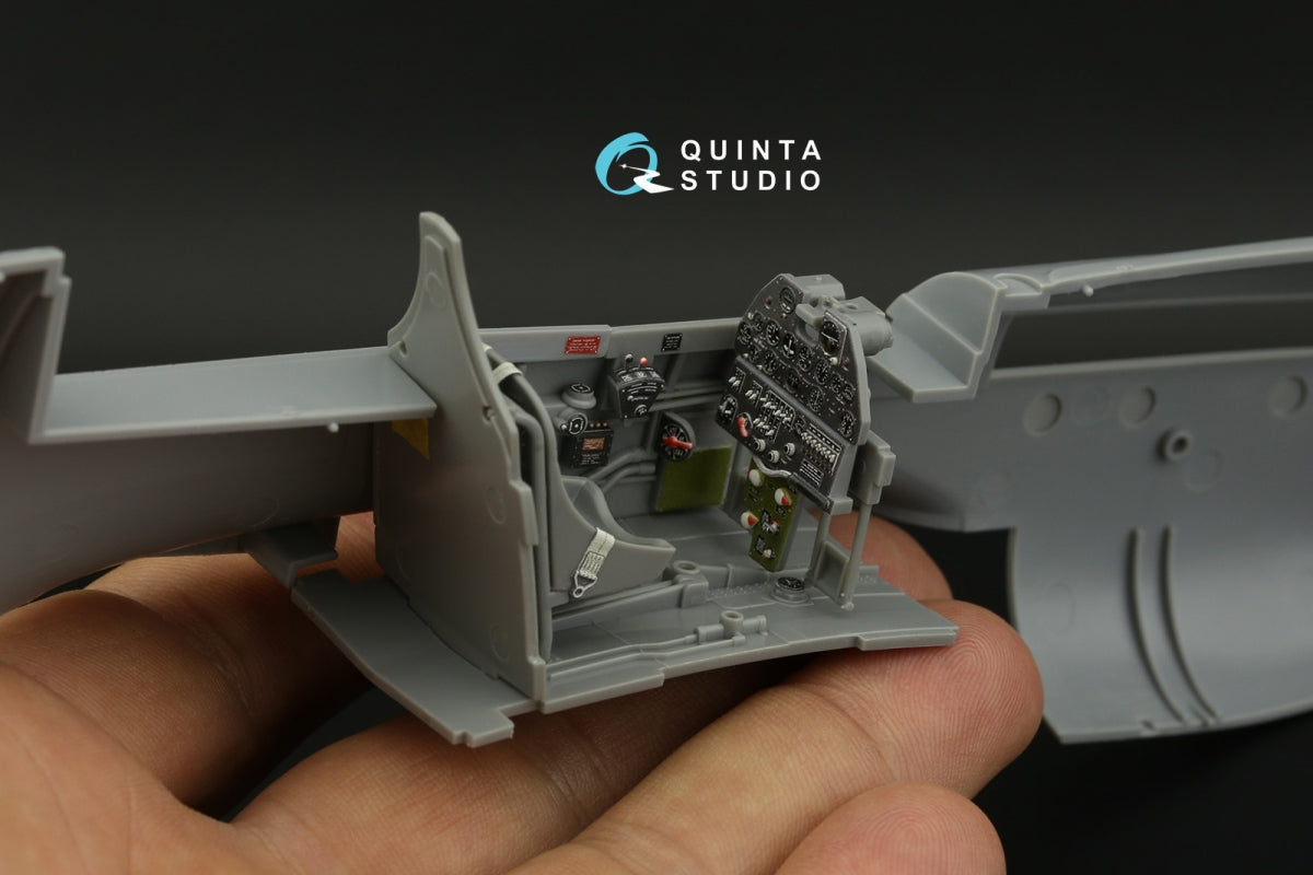 Quinta Studio QD32137 P-40E/K 3D-Printed &amp;amp; coloured Interior on decal paper (Hasegawa) 1/32 – zdjęcie 12