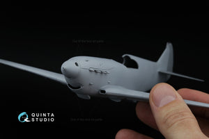 Quinta Studio QT48067 LaGG-3 series 66 Radiators cowls and spinner (Zvezda) 1/48 – imagen 3
