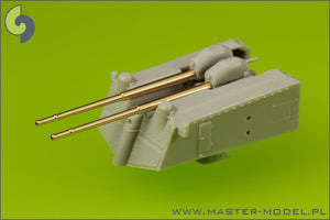 Master SM-200-007 German battleship Bismarck - secondary and heavy AA armament barrels - 15cm (12 pcs), 10,5 cm (16 pcs) – Bild 4