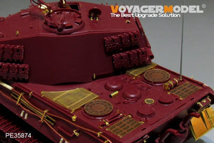 Voyager Model PE35874 WWII German King Tiger (Hensehel Turret) for MENG 1/35 – zdjęcie 10