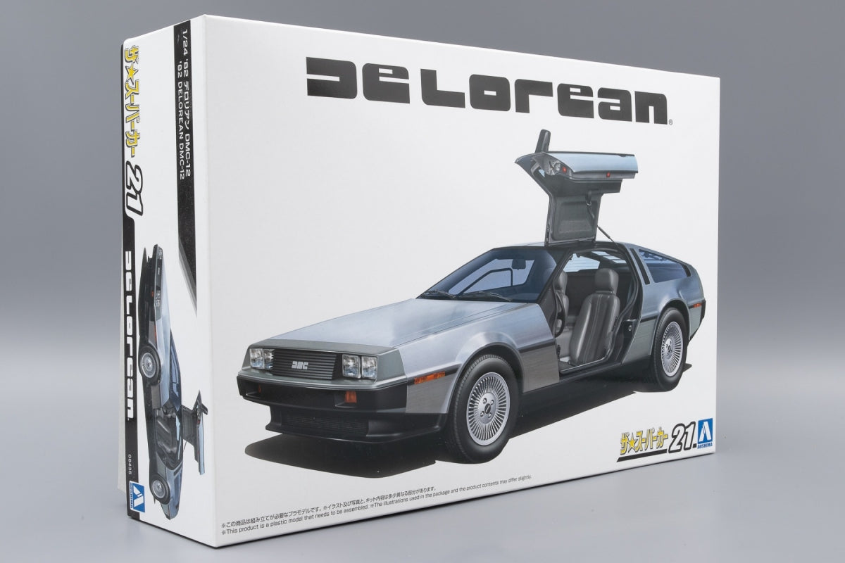 Aoshima 06435 The Super Car &amp;#39;82 DeLorean DMC-12 1/24 – zdjęcie 2