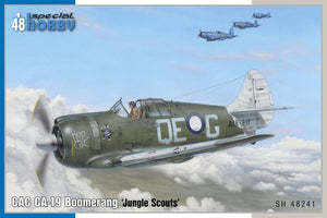 Special Hobby 48241 CAC CA-19 Boomerang &amp;#39;Jungle Scouts&amp;#39; 1/48