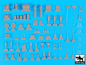 Black Dog T35144 Firefighters equipment accessories set 1/35 – image 6