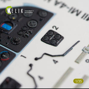 KELIK K35004 MI-4 INTERIOR 3D DECALS FOR TRUMPETER KIT 1/35 – image 4