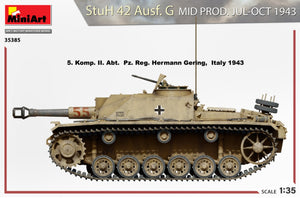 MiniArt 35385 StuH 42 Ausf. G MID PRODUCED BY JUL-OCT 1943 1/35 – image 5