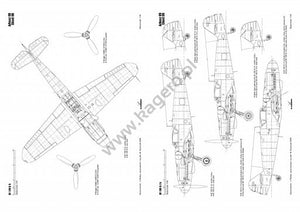Kagero 3022 Bf 109 G/K vol.II (without decals) EN/PL – image 5