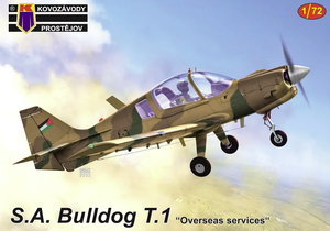 Kovozavody Prostejov KPM0301 S.A. Bulldog T.1 „Overseas services“ 1/72