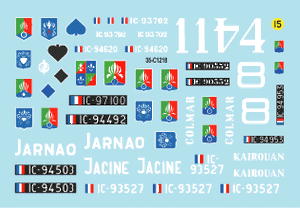 Star Decals 35-C1218 Indochine The Foreign Legion - Regiment Etranger Cavalerie 3 1/35 – zdjęcie 3