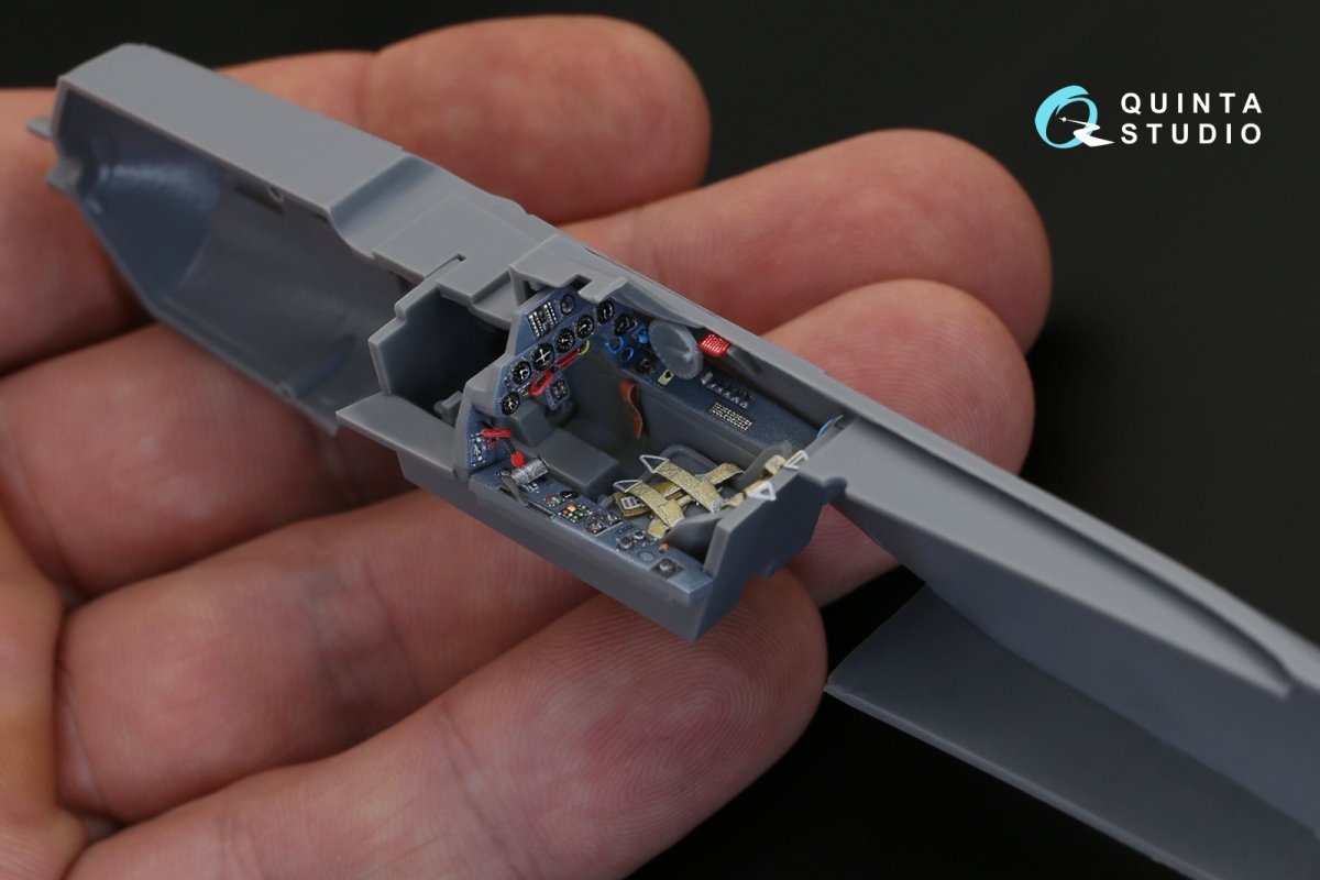 Quinta Studio QD48142 FW 190D-9 3D-Printed &amp;amp; coloured Interior on decal paper (for Tamiya kit) 1/48 – zdjęcie 5