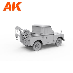 AK Interactive AK35014 LAND ROVER 88 SERIES IIA CRANE-TOW TRUCK 1/35 – immagine 8