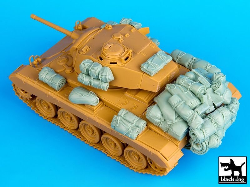 Black Dog T35070 M24 Chaffe accessories set 1/35 – zdjęcie 4