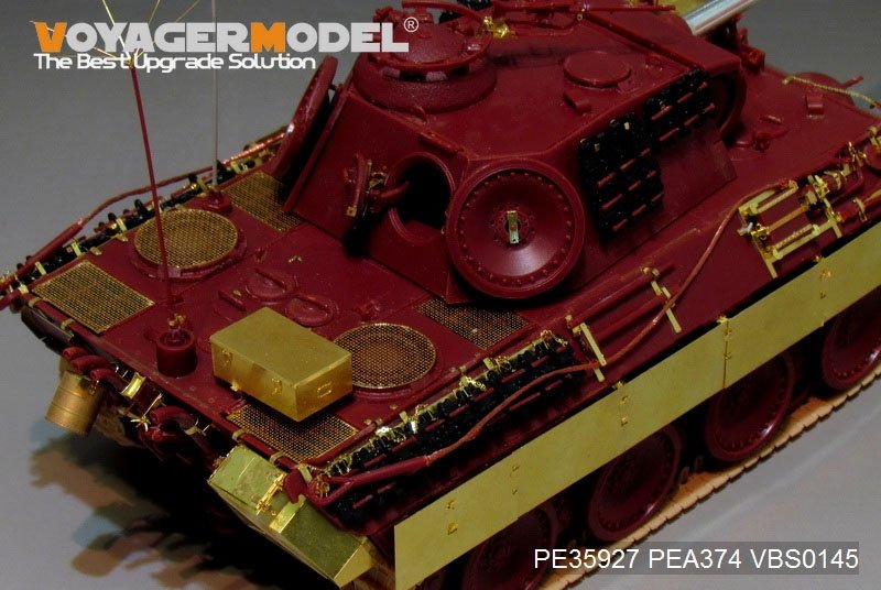 Voyager Model PE35927 WWII German Panther A Late Version For MENG TS-035 1/35 – zdjęcie 8