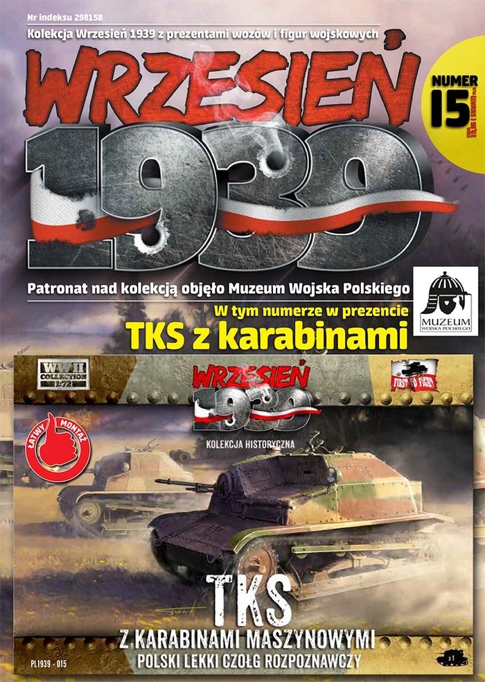 First to Fight PL015 - TKS with km (1/72)
