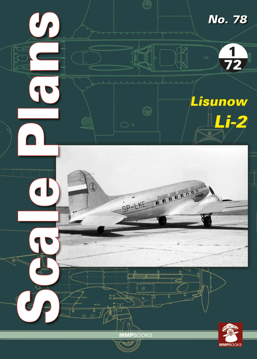 MMP Books 49890 Plans à l'échelle n° 78 Lisunov Li-2 FR