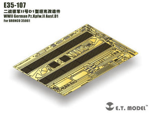 ET Model E35-107 WWII German Pz.Kpfw.II Ausf.D1 (For BRONCO 35061) (1/35)
