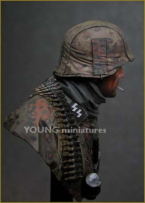 Young Miniatures YM1804 German Waffen SS Ardennes 1944 1/10 – zdjęcie 7