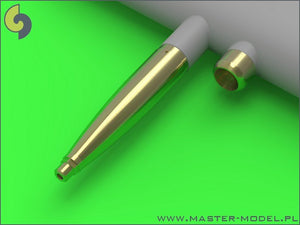 Master AM-32-082 Spitfire Mk.IXe/XVIe late version - rounded barrel mantlet for Hispano 20mm cannons and Browning .50cal machine gun in mantlet (for Tamiya model) – image 2