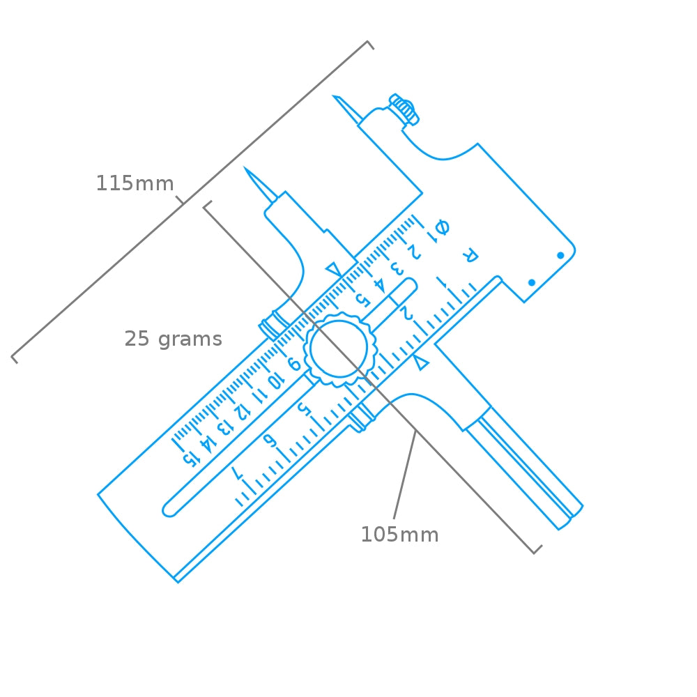 Modelcraft PKN4101 Circle Compass Cutter (10mm - 150mm) – zdjęcie 2
