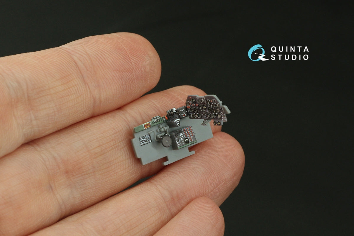 Quinta Studio QD72153 P-47D Thunderbolt Bubbletop 3D-Printed coloured Interior on decal paper (Tamiya) 1/72 – zdjęcie 10