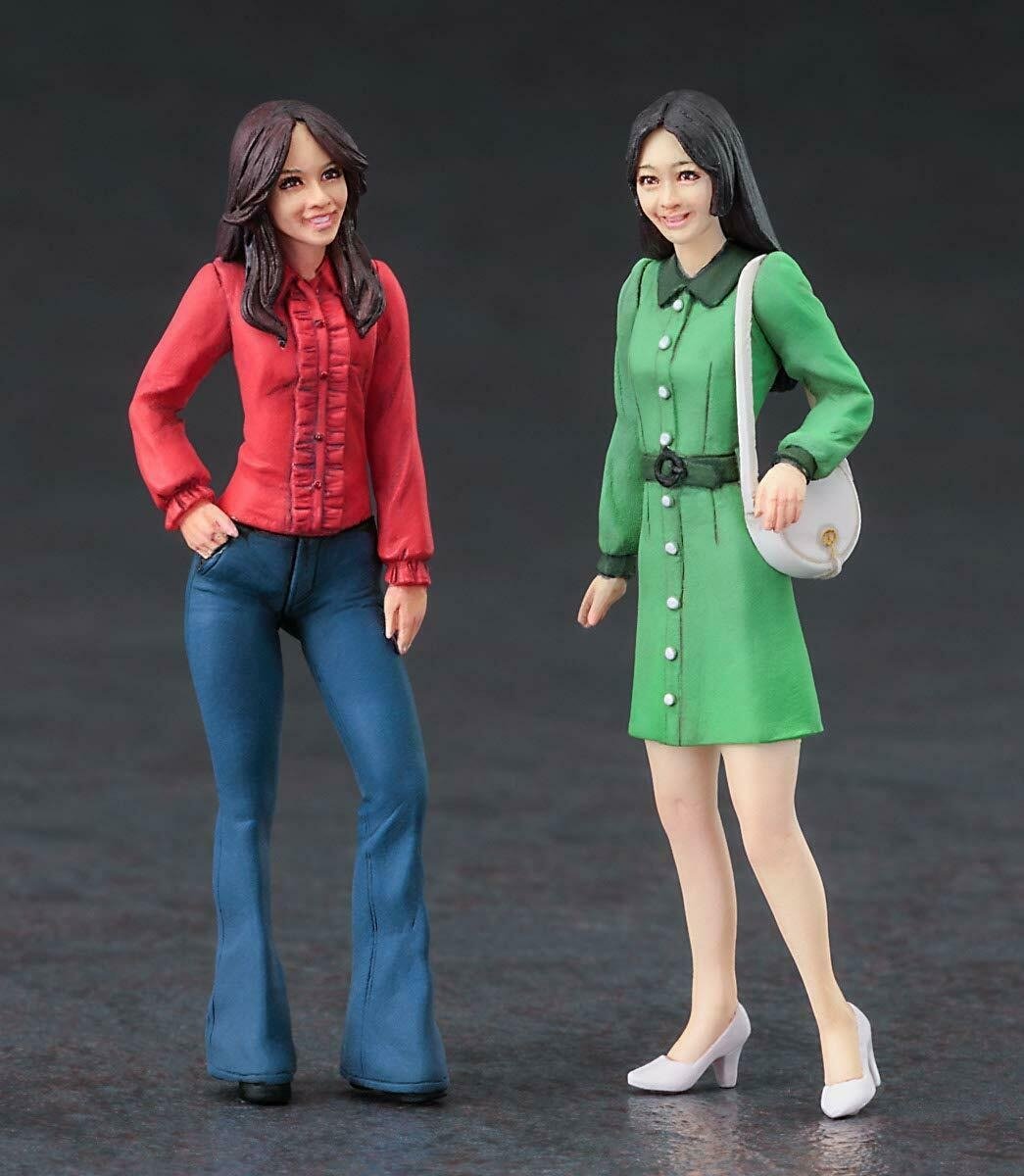 Hasegawa FC06 (29106) 70&amp;#39;s Girls Figure 1/24 – immagine 2
