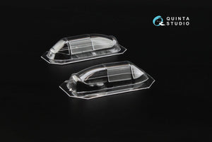 Quinta Studio QC48001-S Yak-3 vacuformed clear canopy 1 pcs (for 4814 Zvezda kit) 1/48 – zdjęcie 5