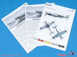 Wingsy Kits D5-09 MESSERSCHMITT Bf 109 E-1 and E-3 Legion Condor 1/48 – zdjęcie 16
