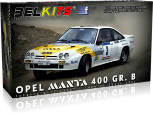 BelKits 008 Opel Manta 400 GR.B Tour de Corse 1984 1/24