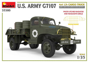MiniArt 35380 U.S. ARMY G7107 4X4 1,5t CARGO TRUCK 1/35 – zdjęcie 6