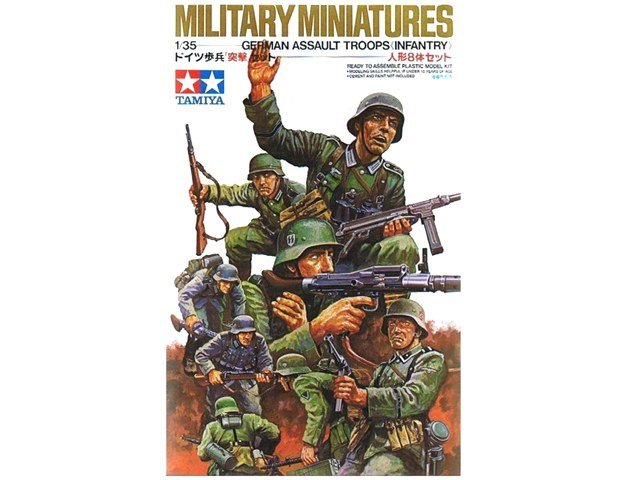 Tamiya 35030 German Assault Troops 1/35