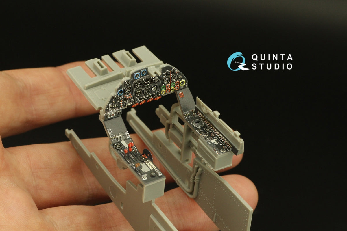 Quinta Studio QD32166 Do 335A-12 3D-Printed &amp;amp; coloured Interior on decal paper (Zoukei-Mura) 1/32 – zdjęcie 5