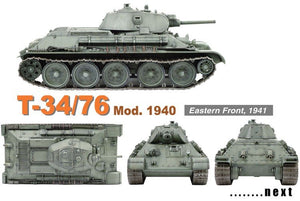 Dragon 6092 T-34/76 - Wersja z 1940 1/35 – zdjęcie 6