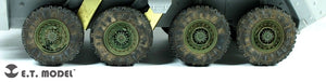 E.T. Model ER35-011 US ARMY Stryker Armored Vehicle Weighted Road Wheels For AFV Club 1/35 – zdjęcie 2