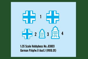 Hobby Boss 83803 German Pzkpfw.II Ausf.J VK16.01 1/35 – zdjęcie 3