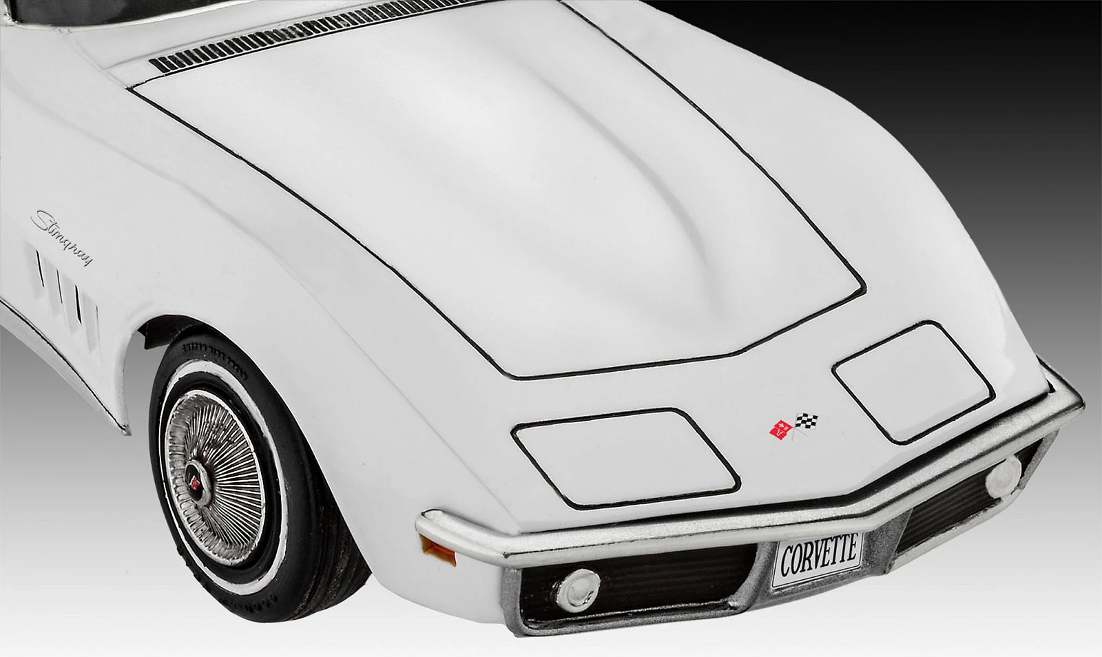 Revell 77684 Starter Kit Corvette C3 1/32 – imagen 3